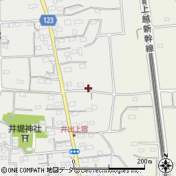 群馬県高崎市井出町1607周辺の地図