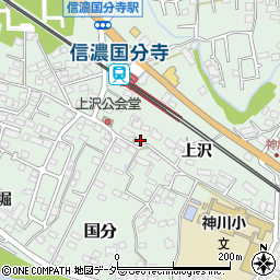長野県上田市国分1225周辺の地図