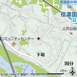 長野県上田市国分1458周辺の地図