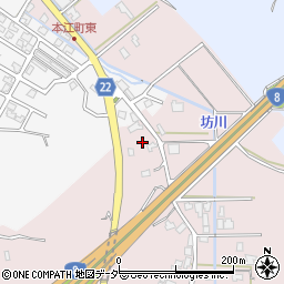 石川県小松市東山町ニ3周辺の地図