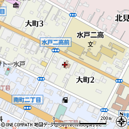 水戸北年金事務所周辺の地図