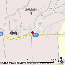 茨城県桜川市福崎717周辺の地図