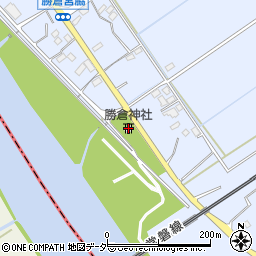 勝倉神社周辺の地図