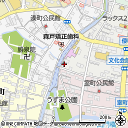 栃木県栃木市倭町2-6周辺の地図