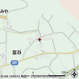 茨城県桜川市富谷768-2周辺の地図