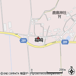 茨城県桜川市福崎307-3周辺の地図