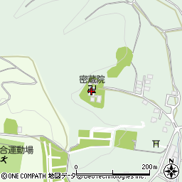 密蔵院周辺の地図