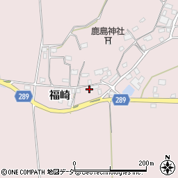 茨城県桜川市福崎457周辺の地図
