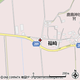 茨城県桜川市福崎684周辺の地図