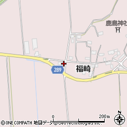 茨城県桜川市福崎684周辺の地図