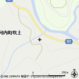 石川県白山市河内町吹上ロ周辺の地図