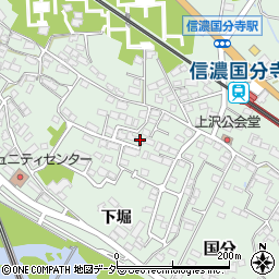 長野県上田市国分1483-8周辺の地図