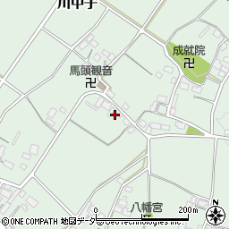 栃木県下野市川中子330周辺の地図