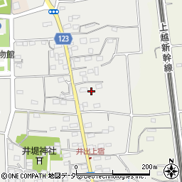 群馬県高崎市井出町1606周辺の地図