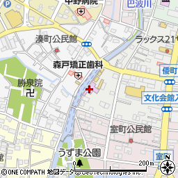塚田歴史伝説館周辺の地図