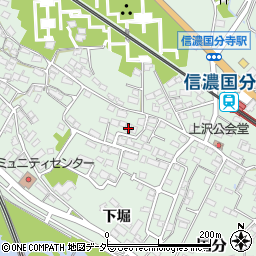 長野県上田市国分1483-3周辺の地図