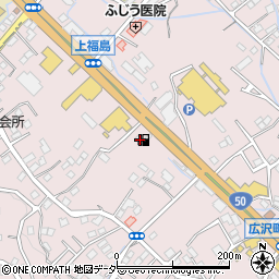 丹羽石油株式会社　桐生南給油所周辺の地図