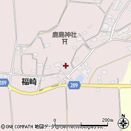 茨城県桜川市福崎471周辺の地図