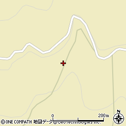 森林管理署専用道路周辺の地図