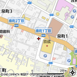 株式会社めぐみや　泉町店周辺の地図