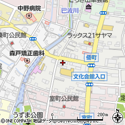 箱島時計店周辺の地図