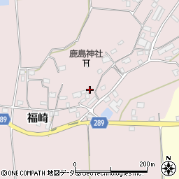 茨城県桜川市福崎470周辺の地図