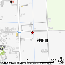 栃木県栃木市神田町24-28周辺の地図
