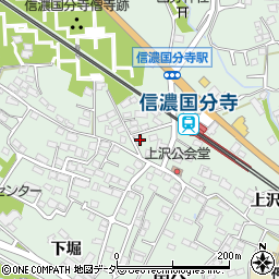 長野県上田市国分1206-1周辺の地図