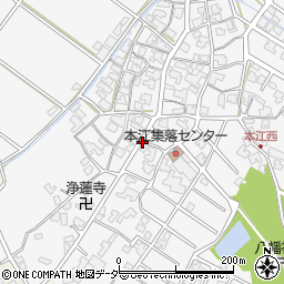 石川県小松市本江町レ周辺の地図