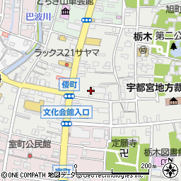 足利銀行栃木西支店周辺の地図