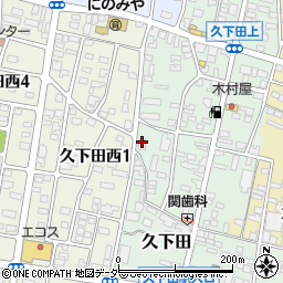 栃木県真岡市久下田1377-5周辺の地図