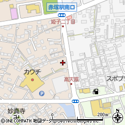 クアトロ赤塚店周辺の地図
