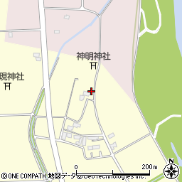 栃木県栃木市田村町42周辺の地図