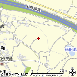長野県東御市和7650周辺の地図