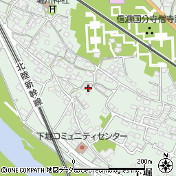 長野県上田市国分下堀周辺の地図