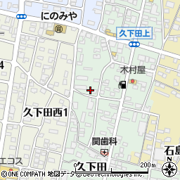 栃木県真岡市久下田1381-1周辺の地図