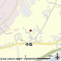 茨城県桜川市小塩220周辺の地図