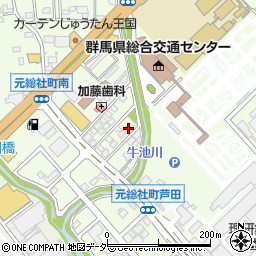 落合幼児公園周辺の地図