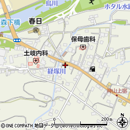 富澤造園周辺の地図