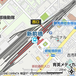 新前橋駅 群馬県前橋市 駅 路線図から地図を検索 マピオン