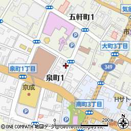 中島尚子　彫金教室周辺の地図