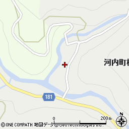 石川県白山市河内町板尾ニ周辺の地図