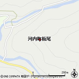石川県白山市河内町板尾周辺の地図