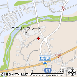 長野県上田市仁古田292-1周辺の地図