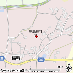茨城県桜川市福崎477周辺の地図