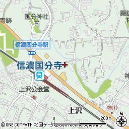 長野県上田市国分1251-2周辺の地図