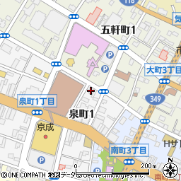 株式会社横溝商会周辺の地図