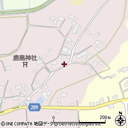 茨城県桜川市福崎535周辺の地図