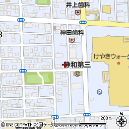 三晃メンテクス株式会社　本社周辺の地図