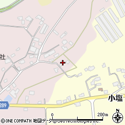 茨城県桜川市福崎522周辺の地図